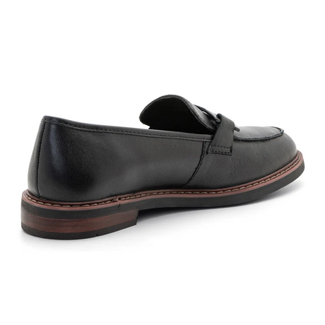 Ara Katsura Loafer (Women) - Black Calf Leather Dress-Casual - Loafers - The Heel Shoe Fitters