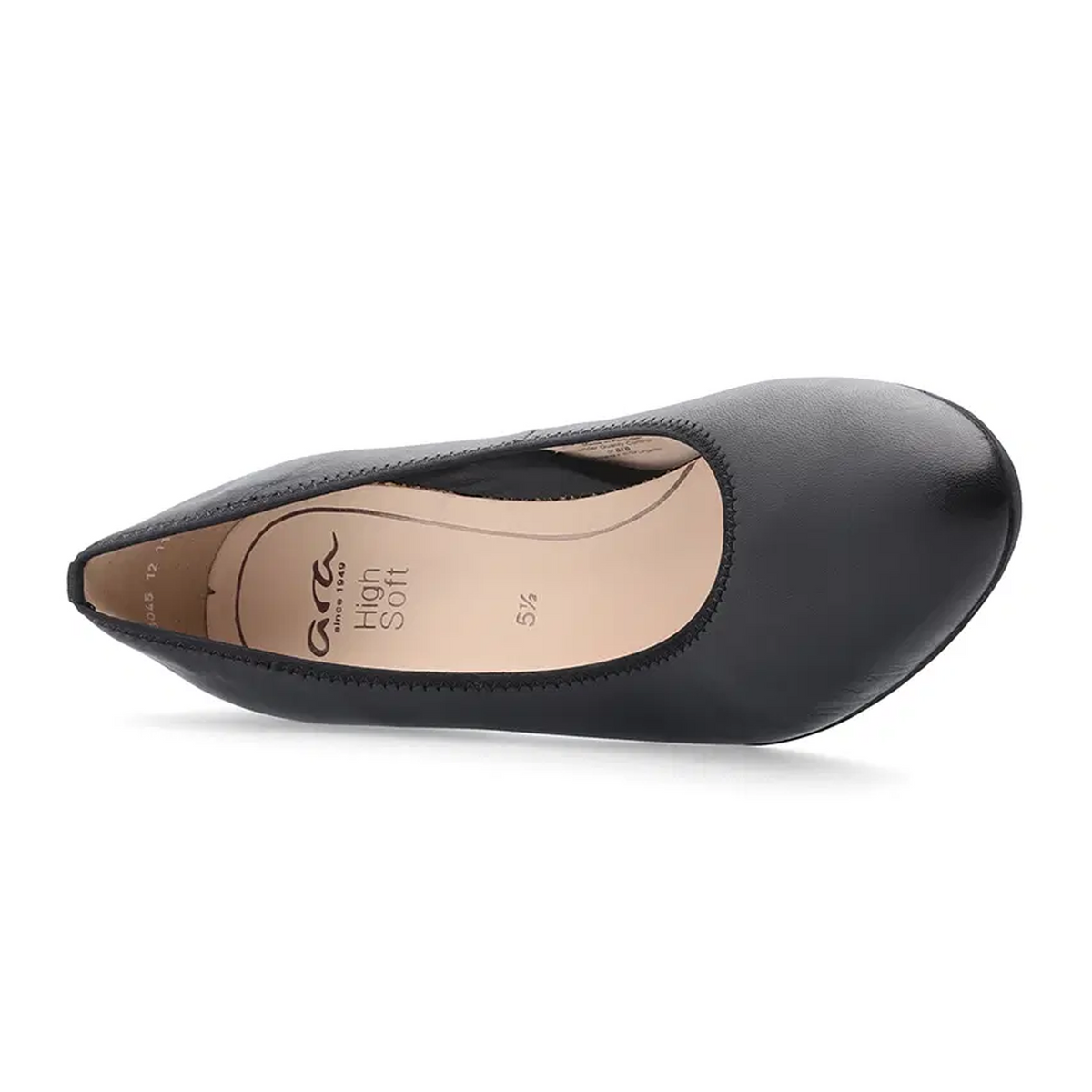 Ara Kendall Pump (Women) - Black Nappa