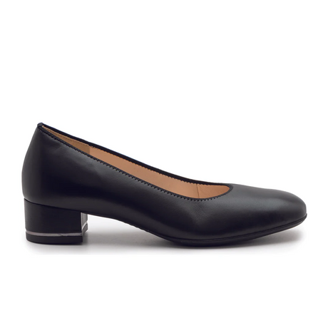 Ara Gabrielle Pump (Women) - Black Leather Dress-Casual - Heels - The Heel Shoe Fitters