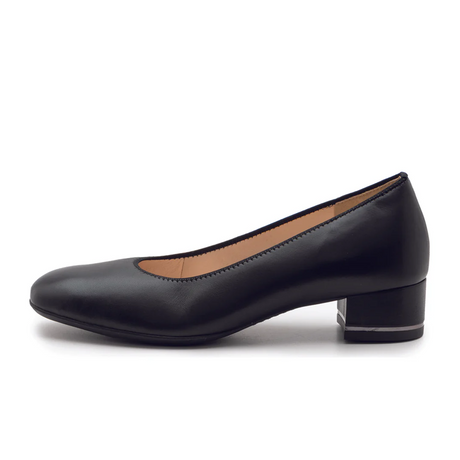 Ara Gabrielle Pump (Women) - Black Leather Dress-Casual - Heels - The Heel Shoe Fitters