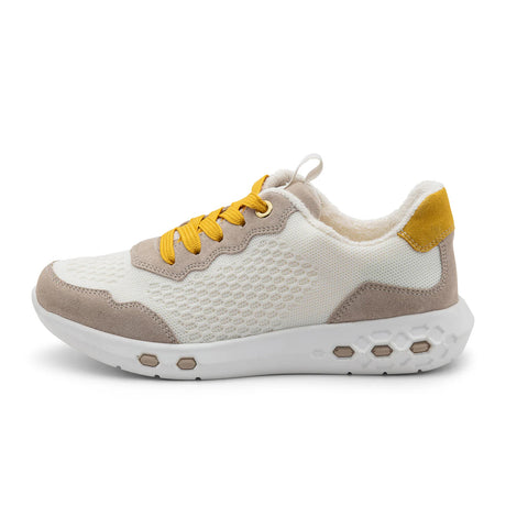 Ara Janet Sneaker (Women) - Shell/Cloud/Sun Athletic - Casual - Lace Up - The Heel Shoe Fitters