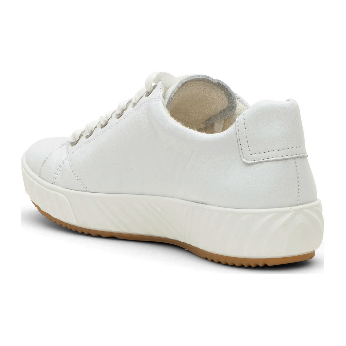 Ara Alexandria Sneaker (Women) - White Calf Athletic - Casual - Lace Up - The Heel Shoe Fitters