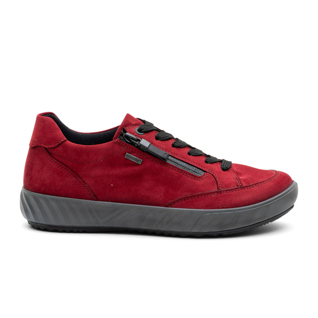 Ara Allesandra Sneaker (Women) - Red Hydro-Microsuede Dress-Casual - Sneakers - The Heel Shoe Fitters