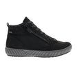 Ara Adrienne High Top Sneaker (Women) - Black Hydro-Microsuede Dress-Casual - Sneakers - The Heel Shoe Fitters