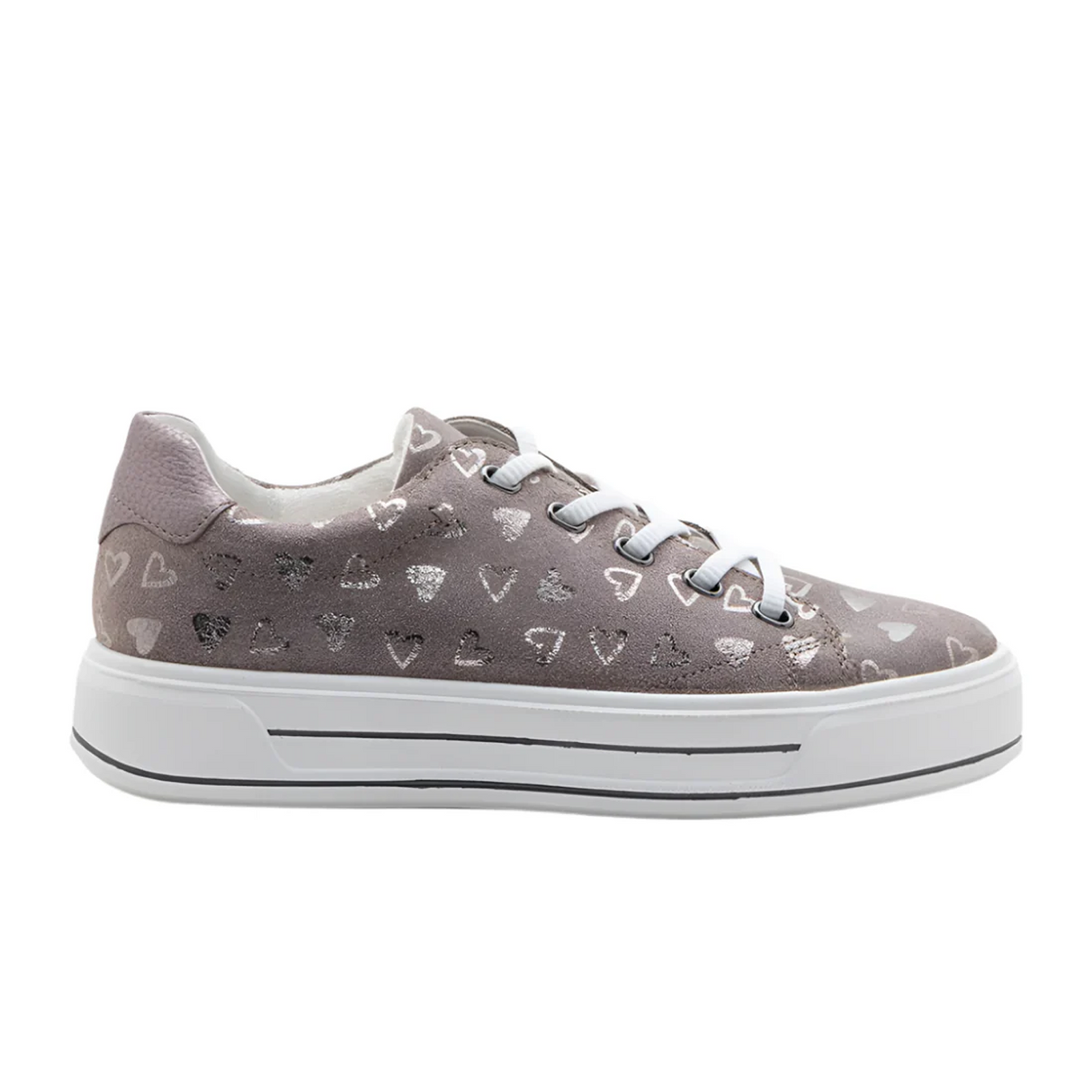 Ara Crystal Sneaker (Women) - Little Hearts