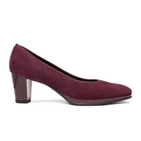 Ara Ophelia Pump (Women) - Merlot Suede