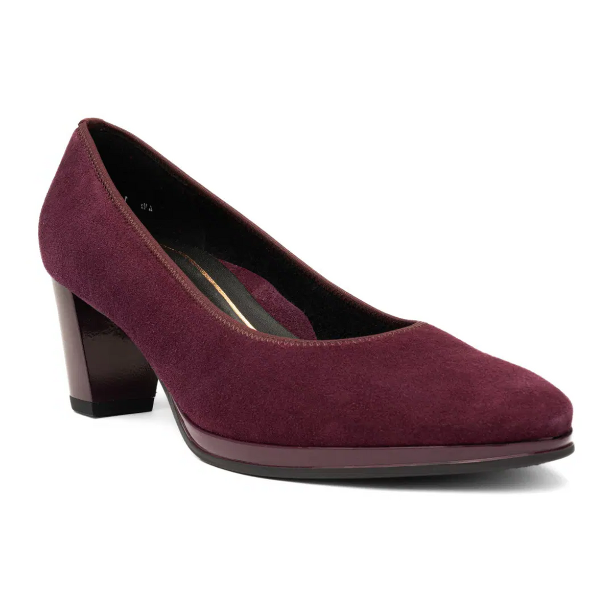 Ara Ophelia Pump (Women) - Merlot Suede