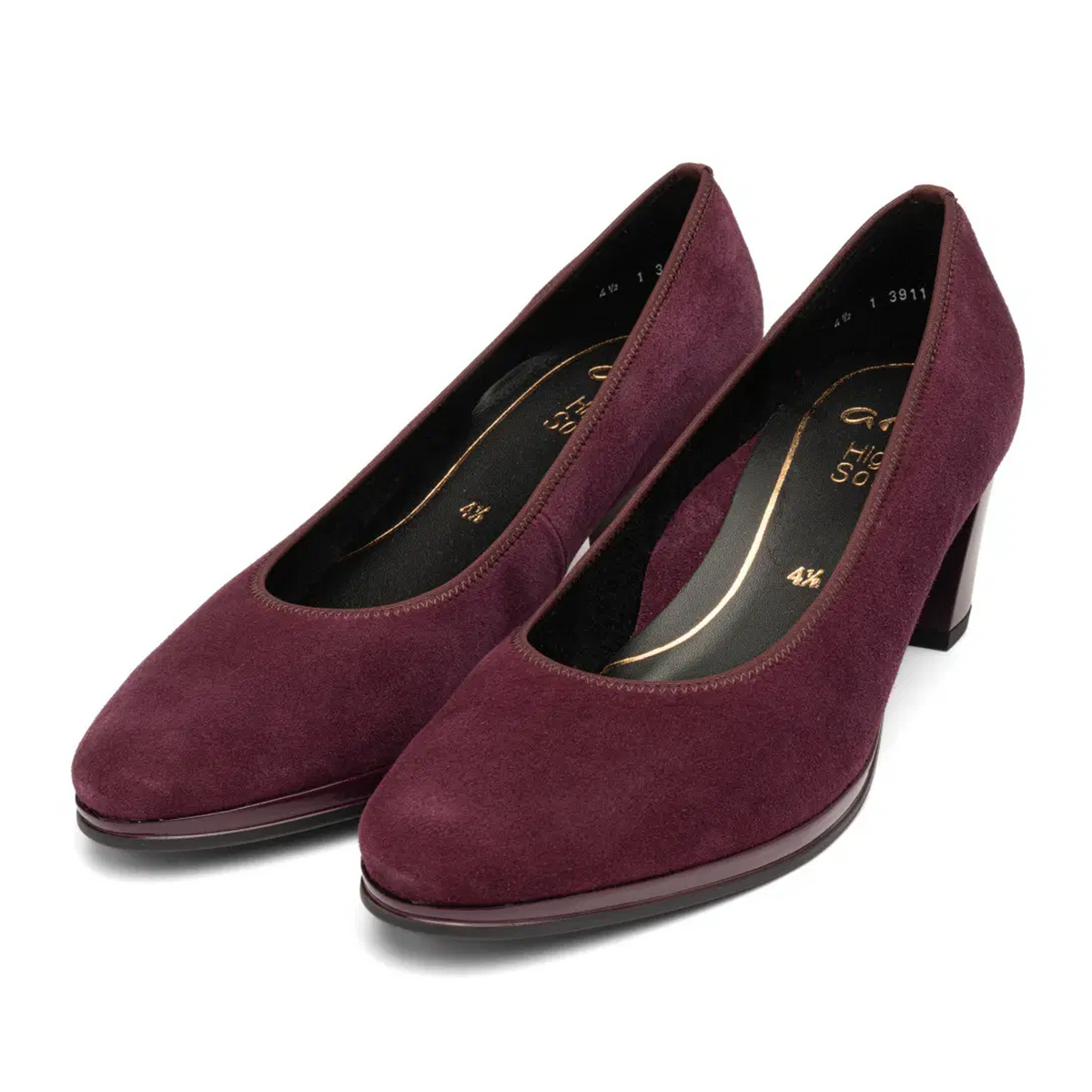 Ara Ophelia Pump (Women) - Merlot Suede