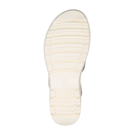 Ara Bayview Wedge Sandal (Women) - Platinum/Sand Metallic Sandals - Heel/Wedge - The Heel Shoe Fitters