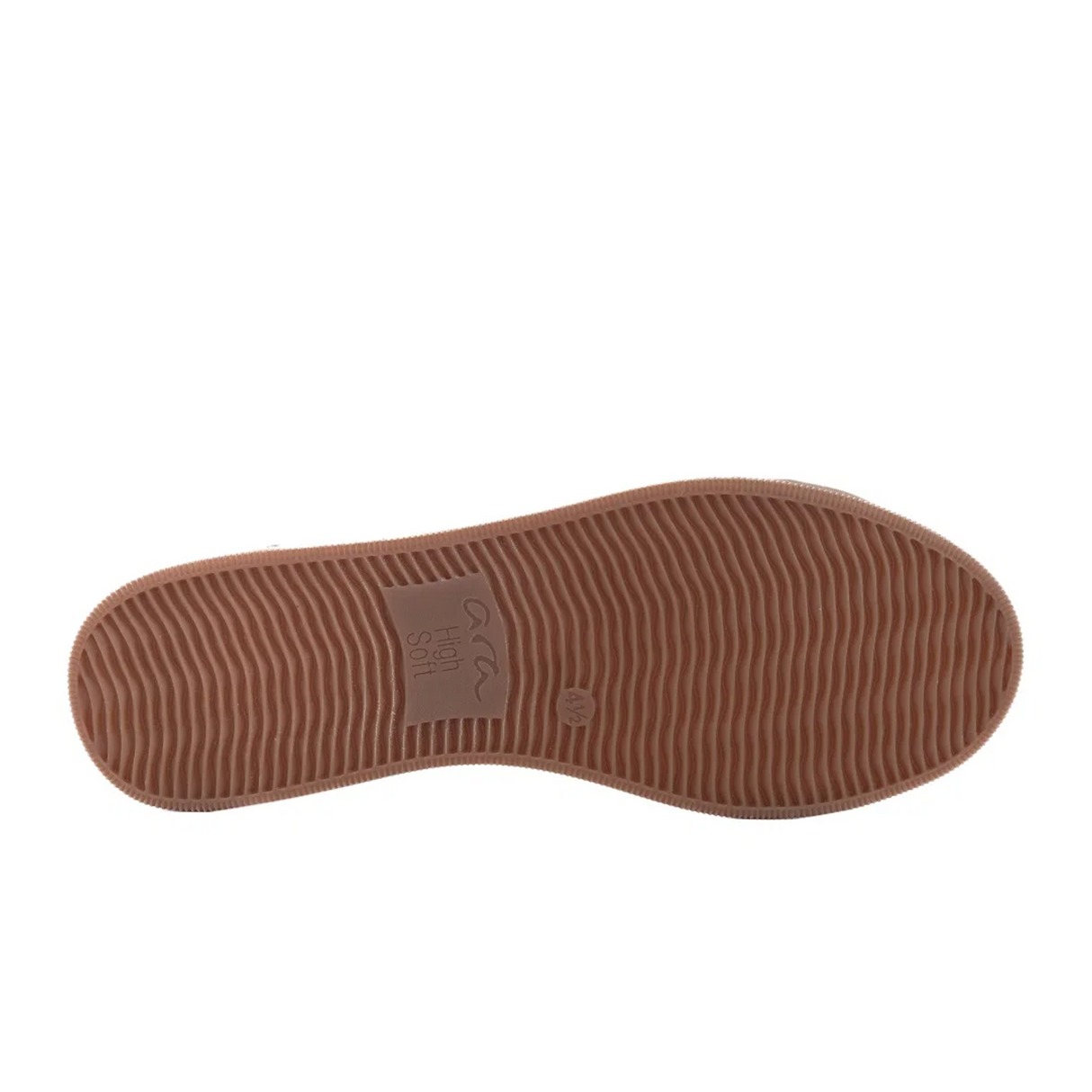 Ara Rei-Low Sneaker (Women) - Cream Calf/Sand Metallic Athletic - Casual - Lace Up - The Heel Shoe Fitters