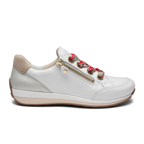 Ara Ollie Side Zip Lace Up Sneaker (Women) Athletic - Casual - Lace Up - The Heel Shoe Fitters