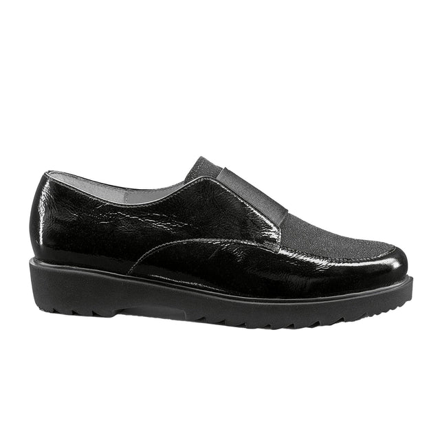 Ara Mindy Slip On Loafer (Women) - Black Dress-Casual - Loafer - The Heel Shoe Fitters