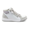 Ara Rei High Top Sneaker (Women) - Fog/White/Silver Athletic - Casual - Lace Up - The Heel Shoe Fitters