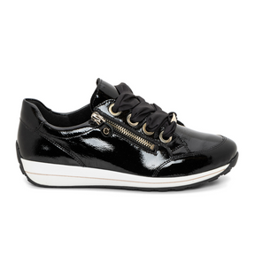 Ara Ollie Side Zip Lace Up Sneaker (Women) Athletic - Casual - Lace Up - The Heel Shoe Fitters