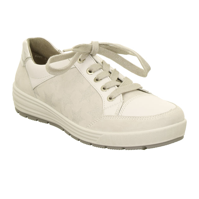 Ara Nicole Sneaker (Women) - White/Silver  - The Heel Shoe Fitters