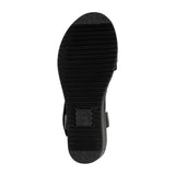Ara Palmdale Wedge Sandal (Women) - Black Nappa Leather Sandals - Heel/Wedge - The Heel Shoe Fitters