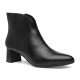 Ara Acanthus Heeled Boot (Women) - Black Calf