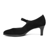 Ara Amethyst Mary Jane Heel (Women) - Black Suede