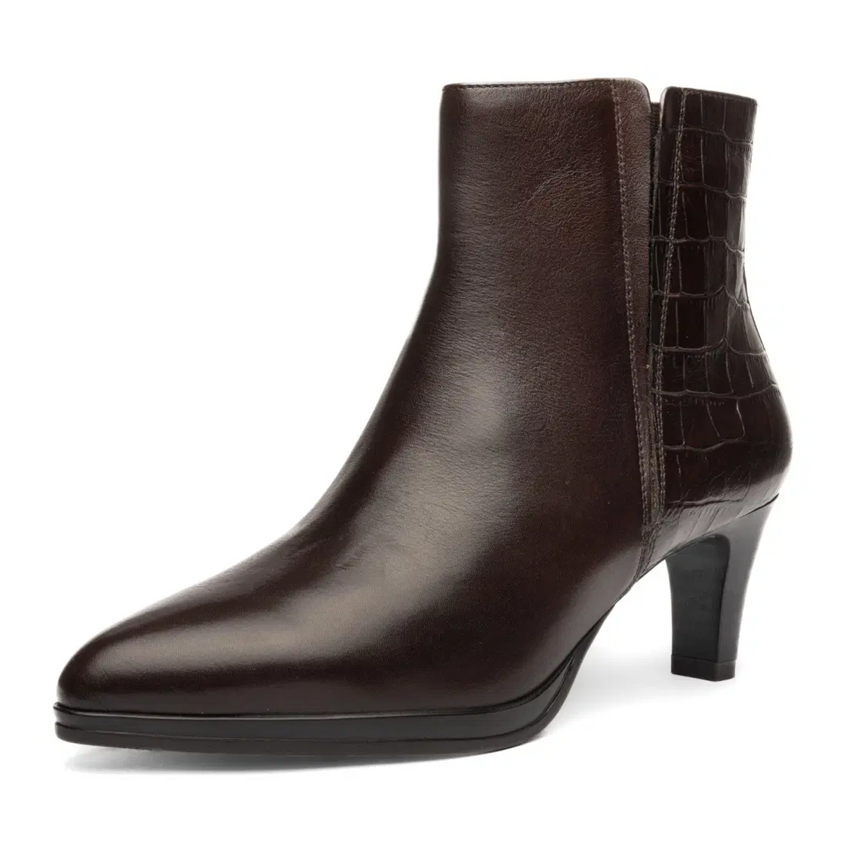 Ara Autumn Heeled Boot (Women) - Cacao Calf