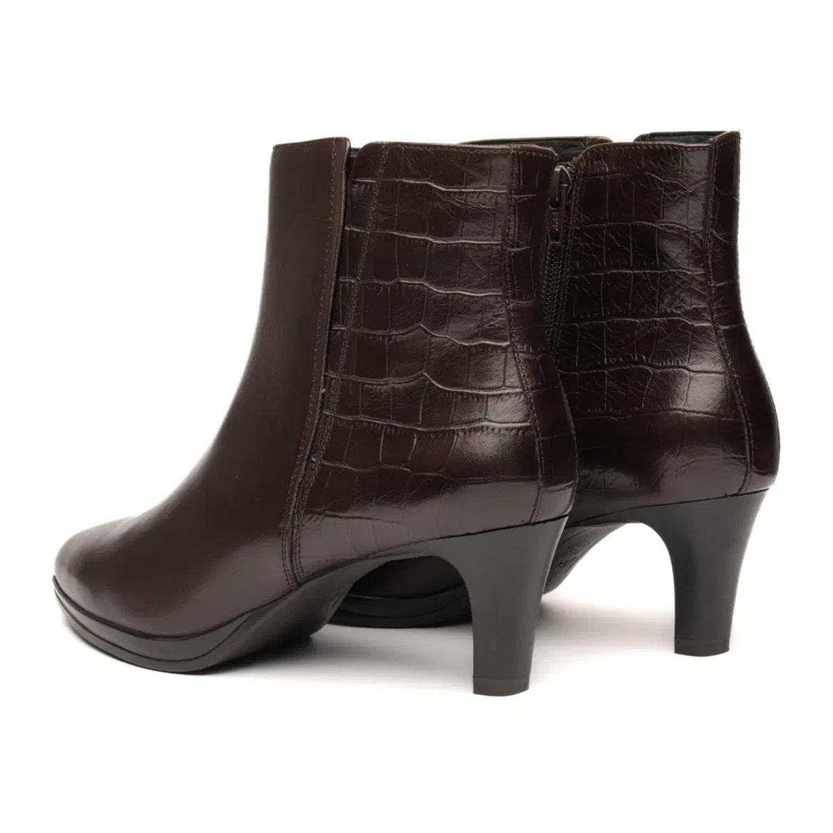 Ara Autumn Heeled Boot (Women) - Cacao Calf