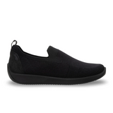 Ara Leena 3 Slip On (Women) - Black Metallic Wovenstretch