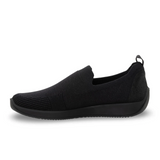 Ara Leena 3 Slip On (Women) - Black Metallic Wovenstretch
