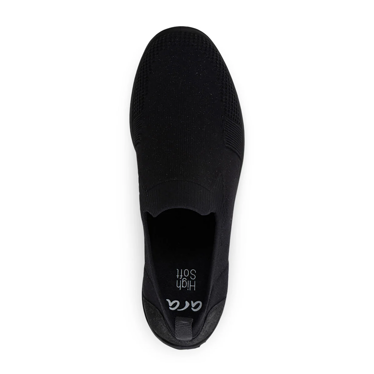 Ara Leena 3 Slip On (Women) - Black Metallic Wovenstretch