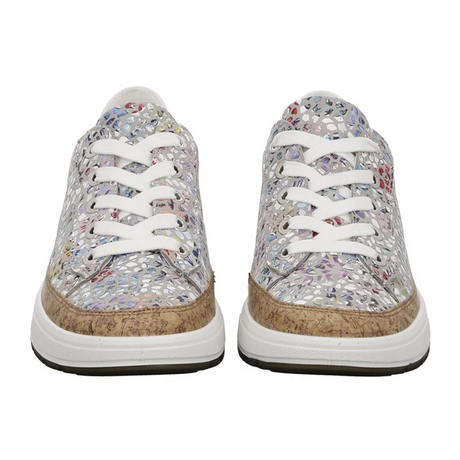 Ara Rem Sneaker (Women) - Natural/Stone/White Kork Athletic - Casual - Lace Up - The Heel Shoe Fitters