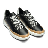 Ara Rem Sneaker (Women) - Natur/Black Athletic - Casual - Lace Up - The Heel Shoe Fitters