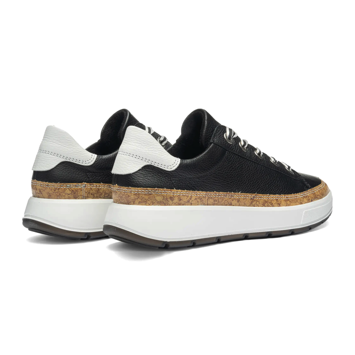 Ara Rem Sneaker (Women) - Natur/Black Athletic - Casual - Lace Up - The Heel Shoe Fitters