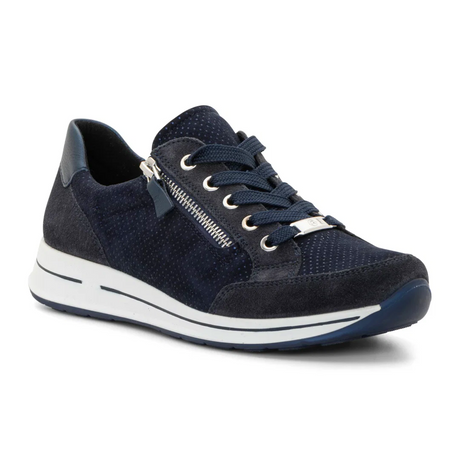 Ara Oleanna Sneaker (Women) - Midnight Blue Athletic - Casual - Lace Up - The Heel Shoe Fitters