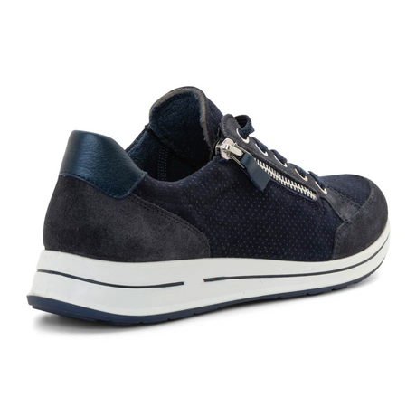 Ara Oleanna Sneaker (Women) - Midnight Blue Athletic - Casual - Lace Up - The Heel Shoe Fitters
