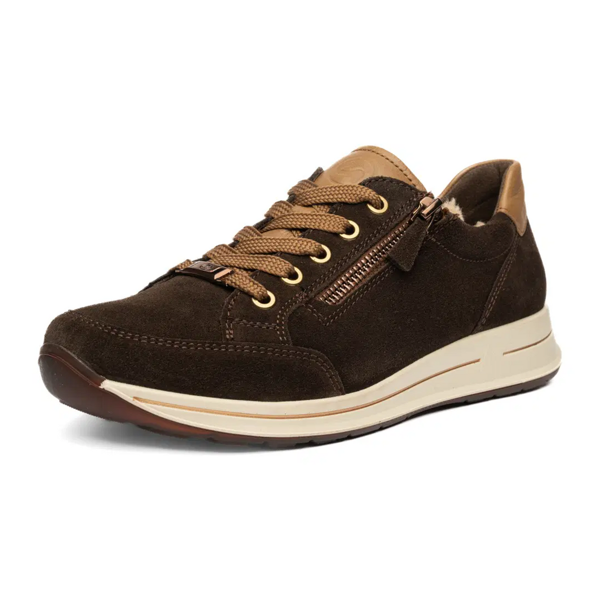 Ara Oleanna Sneaker (Women) - Brown Suede