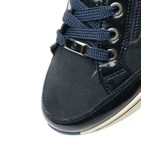 Ara Oleanna Sneaker (Women) - Navy Suede Athletic - Casual - Lace Up - The Heel Shoe Fitters