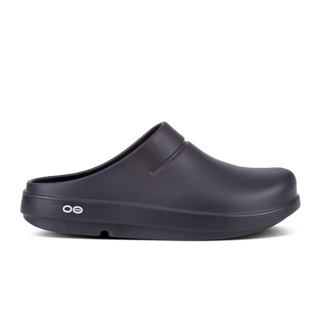 Oofos OOcloog Matte Clog (Unisex) - Black Dress-Casual - Clogs & Mules - The Heel Shoe Fitters