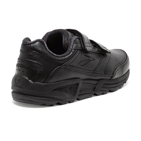 Brooks Addiction Walker V-Strap Walking Shoe (Women) - Black Athletic - Walking - The Heel Shoe Fitters