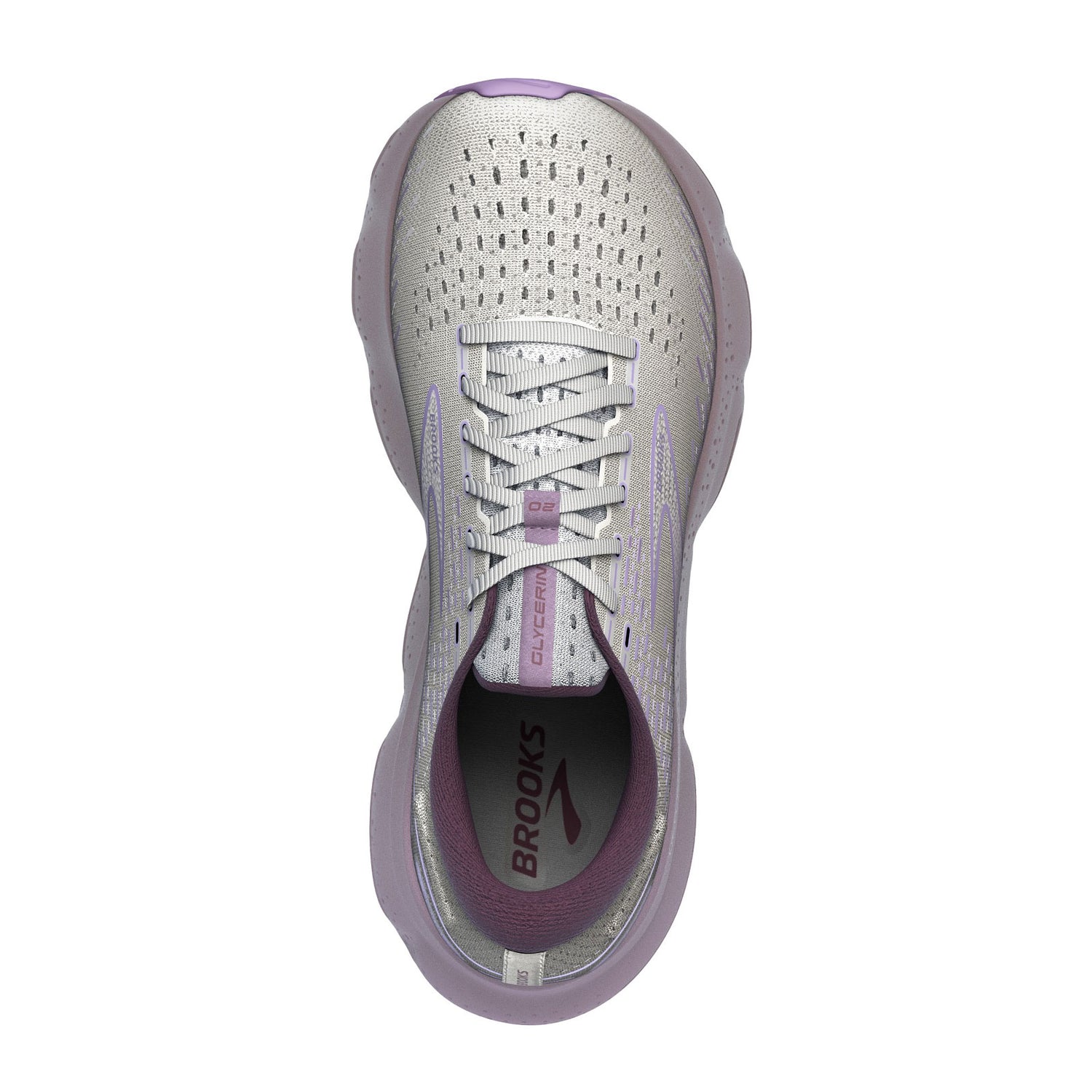 Brooks Glycerin 20 (Women) - White/Orchid/Lavender – The Heel Shoe Fitters