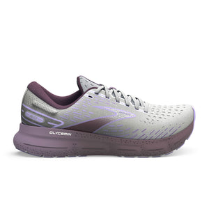 Brooks Glycerin 20 Running Shoe (Women) - White/Orchid/Lavender Athletic - Running - The Heel Shoe Fitters