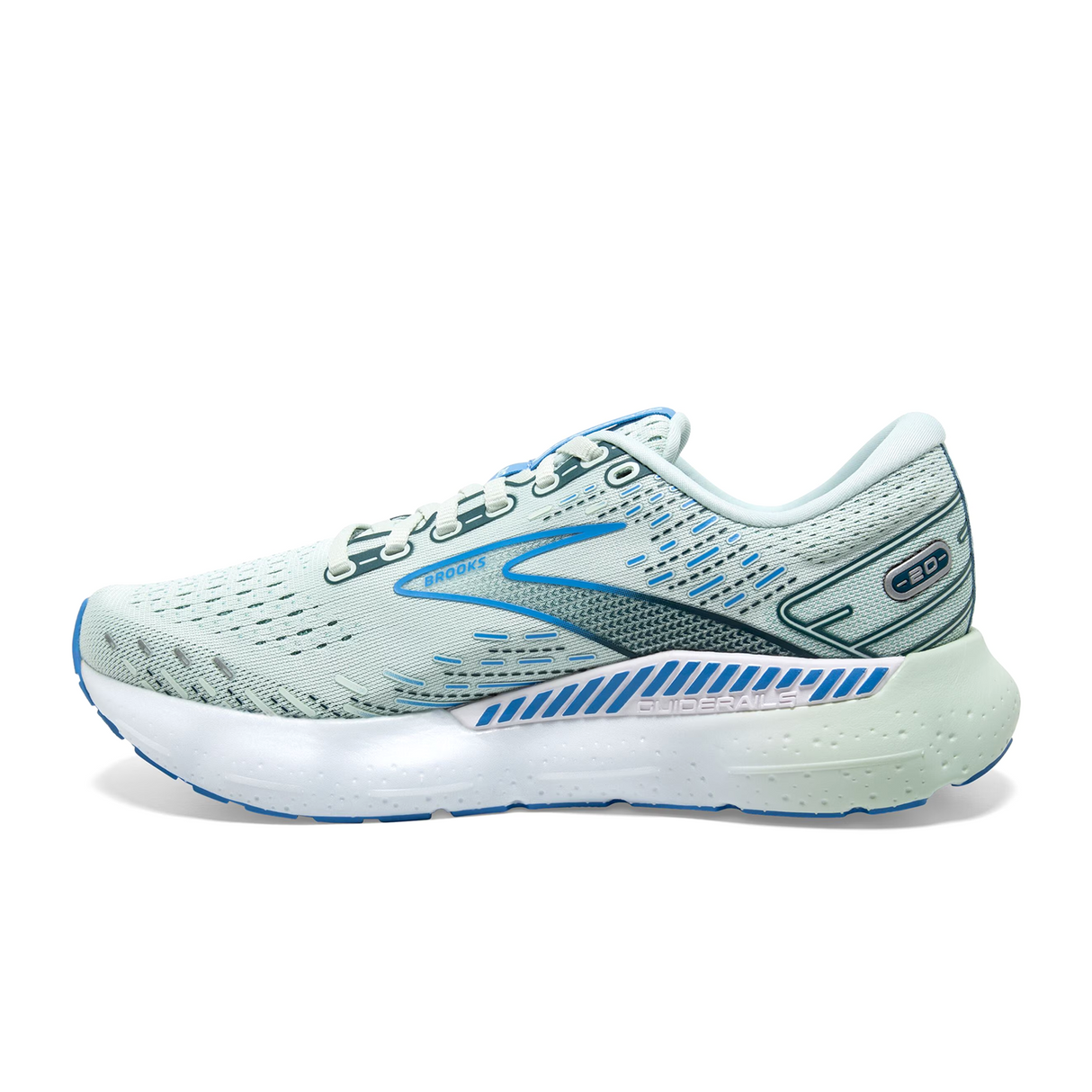 Brooks Glycerin GTS 20 Running Shoe (Women) - Blue Glass/Marina/Legion Blue Athletic - Running - Stability - The Heel Shoe Fitters