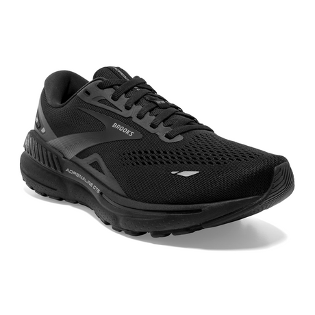 Brooks Adrenaline GTS 23 Running Shoe (Women) - Black/Black/Ebony Athletic - Running - The Heel Shoe Fitters