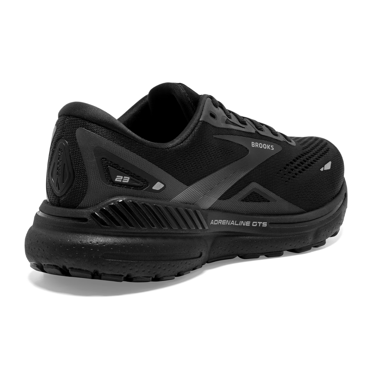 Brooks Adrenaline GTS 23 Running Shoe (Women) - Black/Black/Ebony Athletic - Running - The Heel Shoe Fitters