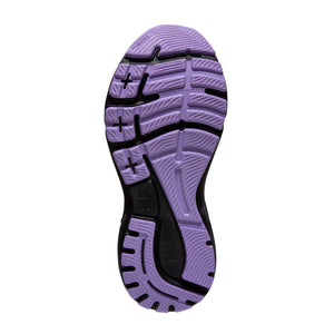 Brooks Adrenaline GTS 23 Running Shoe (Women) - Grey/Black/Purple Athletic - Running - The Heel Shoe Fitters