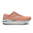 Brooks Ghost Max (Women) - Papaya/Apricot/Blue Athletic - Running - The Heel Shoe Fitters