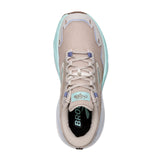 Brooks Caldera 7 (Women) - Chateau Gray/White Sand Athletic - Running - The Heel Shoe Fitters