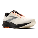 Brooks Ghost 16 Running Shoe (Women) - Ecru/Orange/Black Athletic - Running - Neutral - The Heel Shoe Fitters