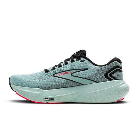 Brooks Glycerin 21 Running Shoe (Women) - Cloud/Black/Pink Athletic - Running - Neutral - The Heel Shoe Fitters