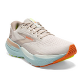 Brooks Glycerin GTS 21 Running Shoe (Women) - Coconut/Aqua/Autumn Sunset Athletic - Running - The Heel Shoe Fitters