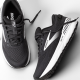 Brooks Ariel GTS 24 Running Shoe (Women) - Ebony/Black/White Athletic - Running - Motion Control - The Heel Shoe Fitters