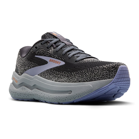 Brooks Ghost Max 2 Running Shoe (Women) - Ebony/Sweet Lavender/Alloy Athletic - Running - Cushion - The Heel Shoe Fitters