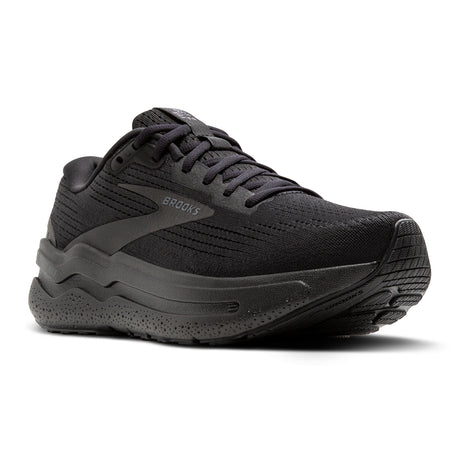 Brooks Ghost Max 2 Running Shoe (Women) - Black/Black/Ebony Athletic - Running - Cushion - The Heel Shoe Fitters